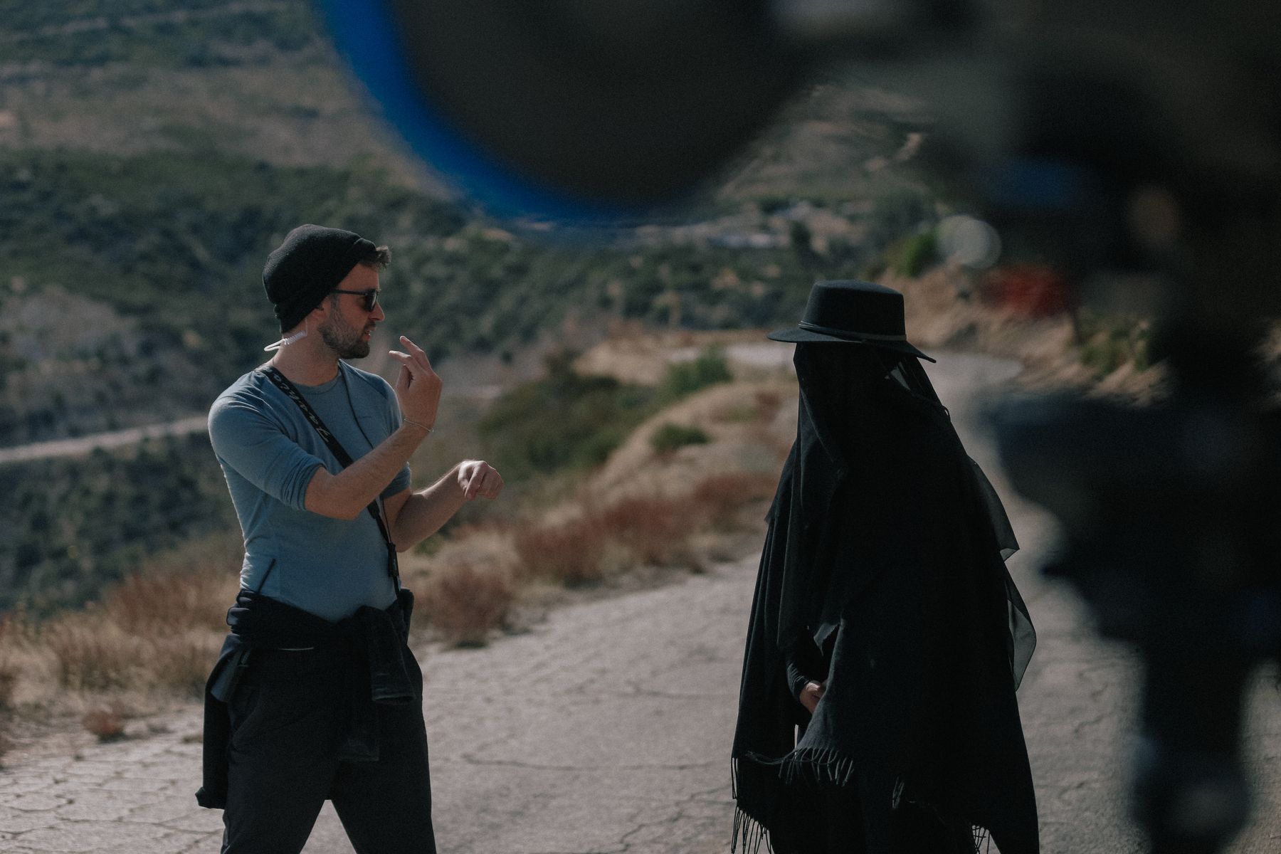 Behind the scenes