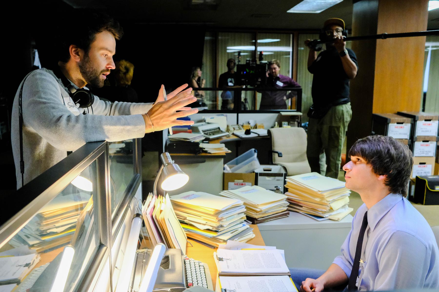 Behind the scenes