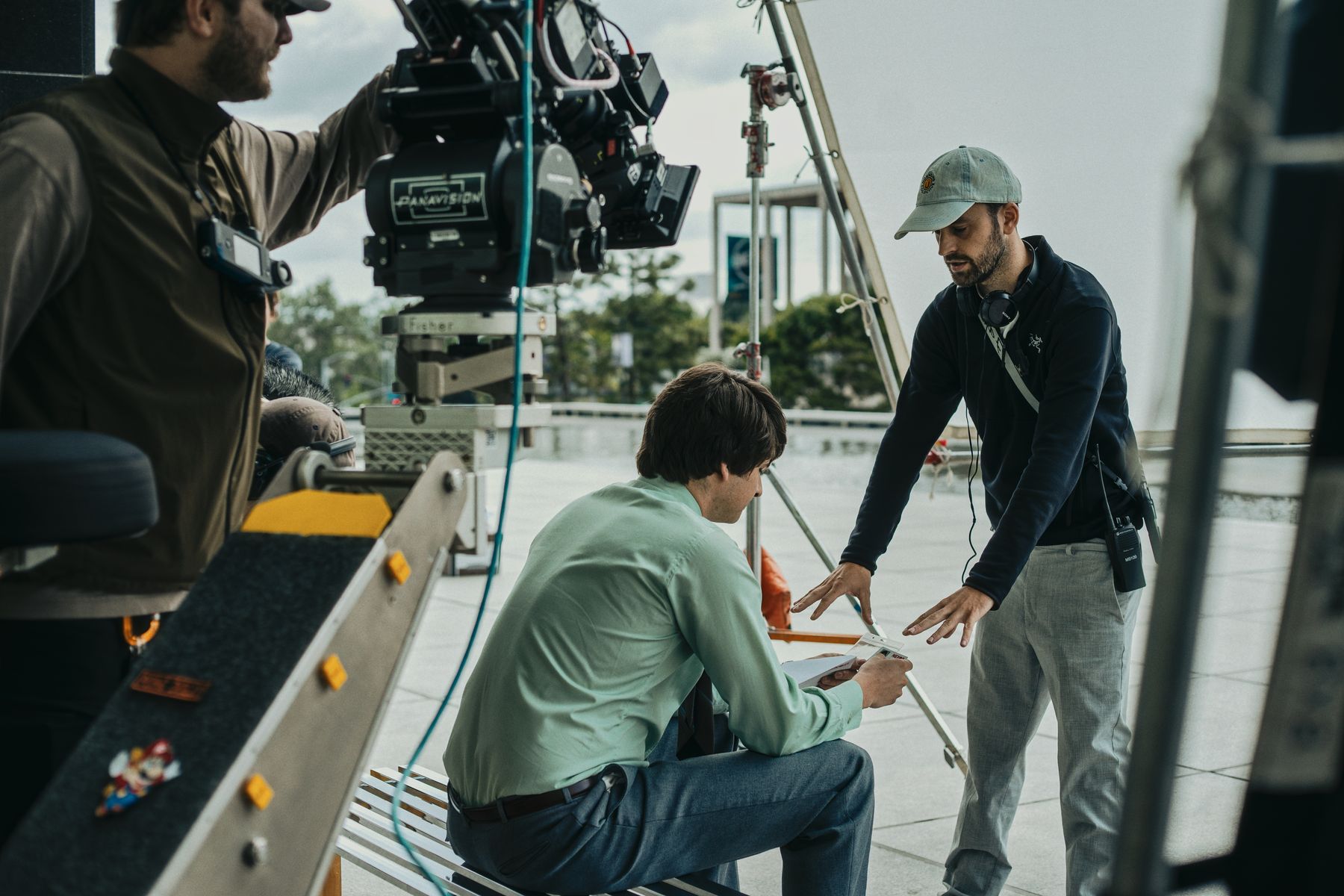 Behind the scenes
