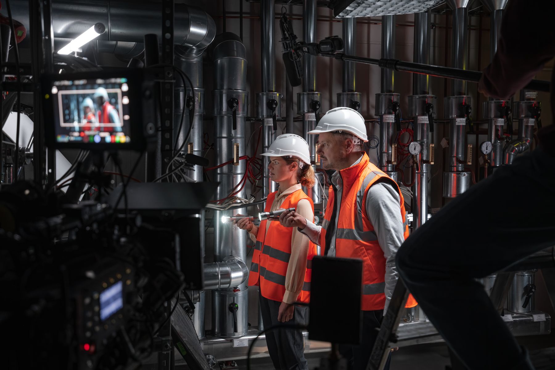 Behind the scenes