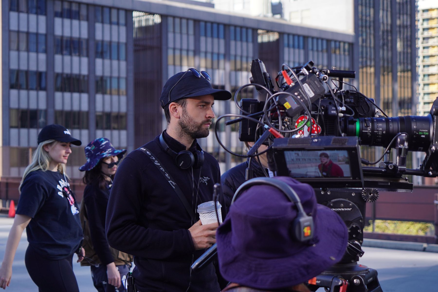 Behind the scenes