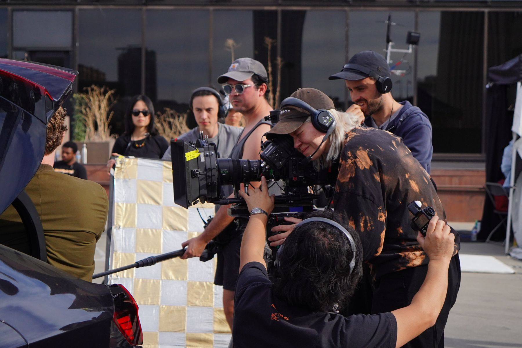 Behind the scenes