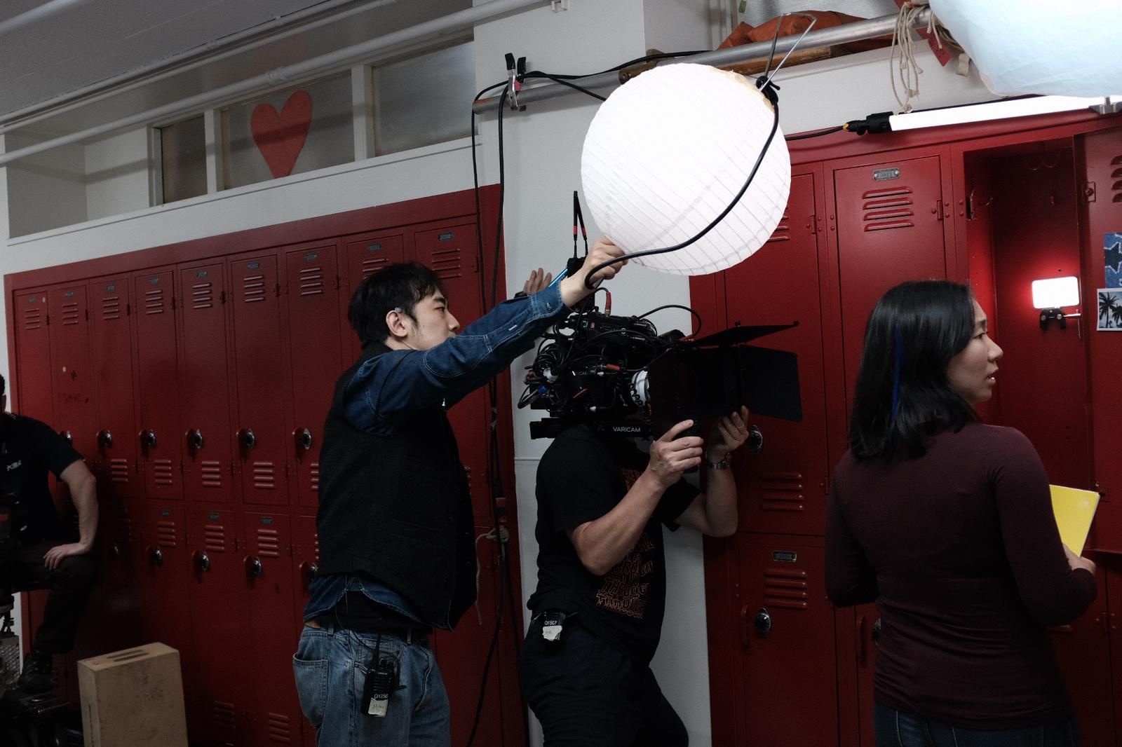 Behind the scenes