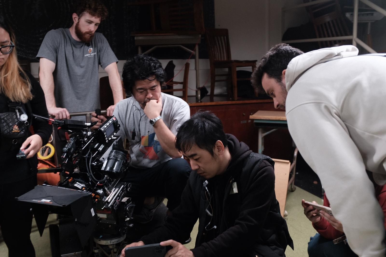 Behind the scenes