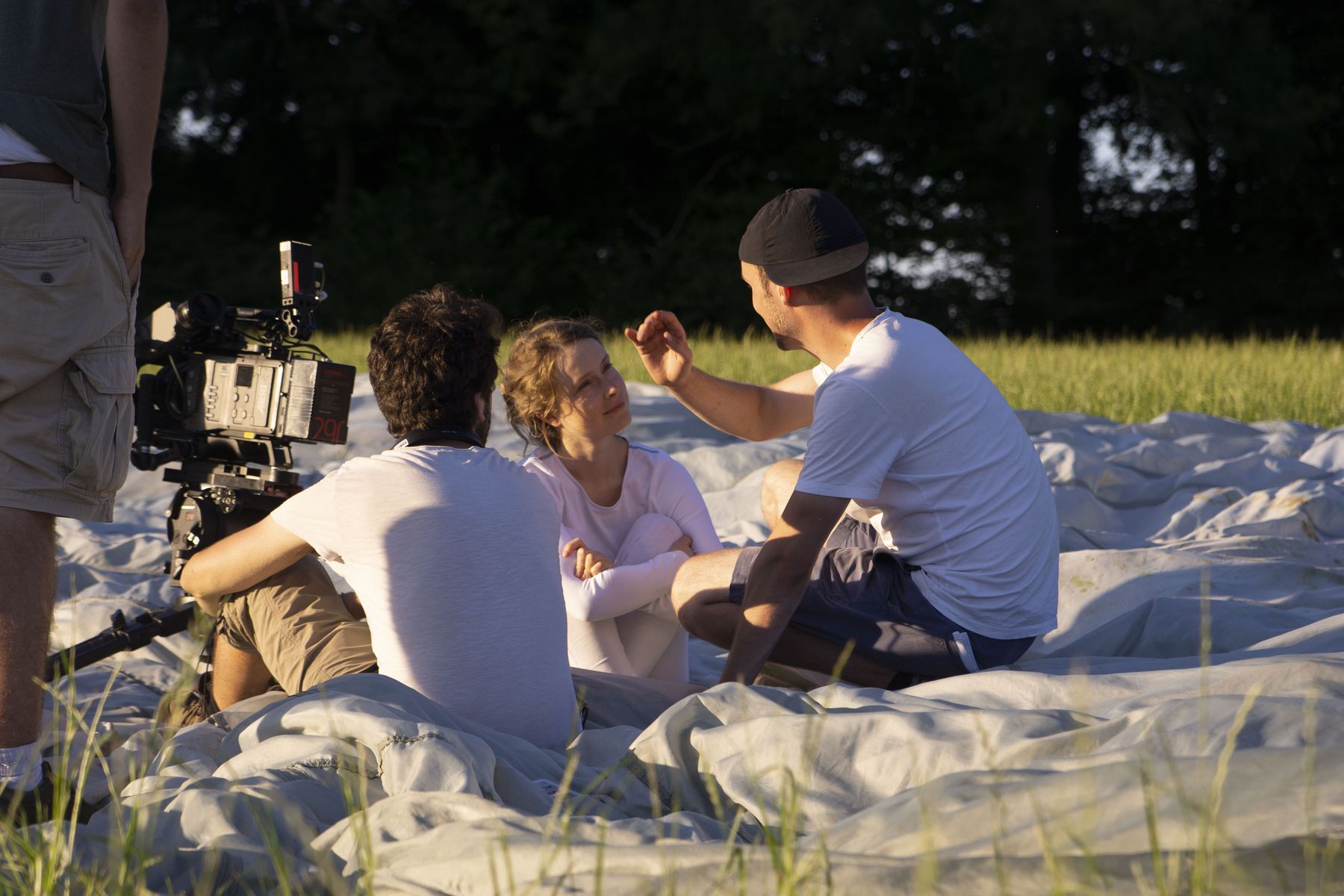 Behind the scenes