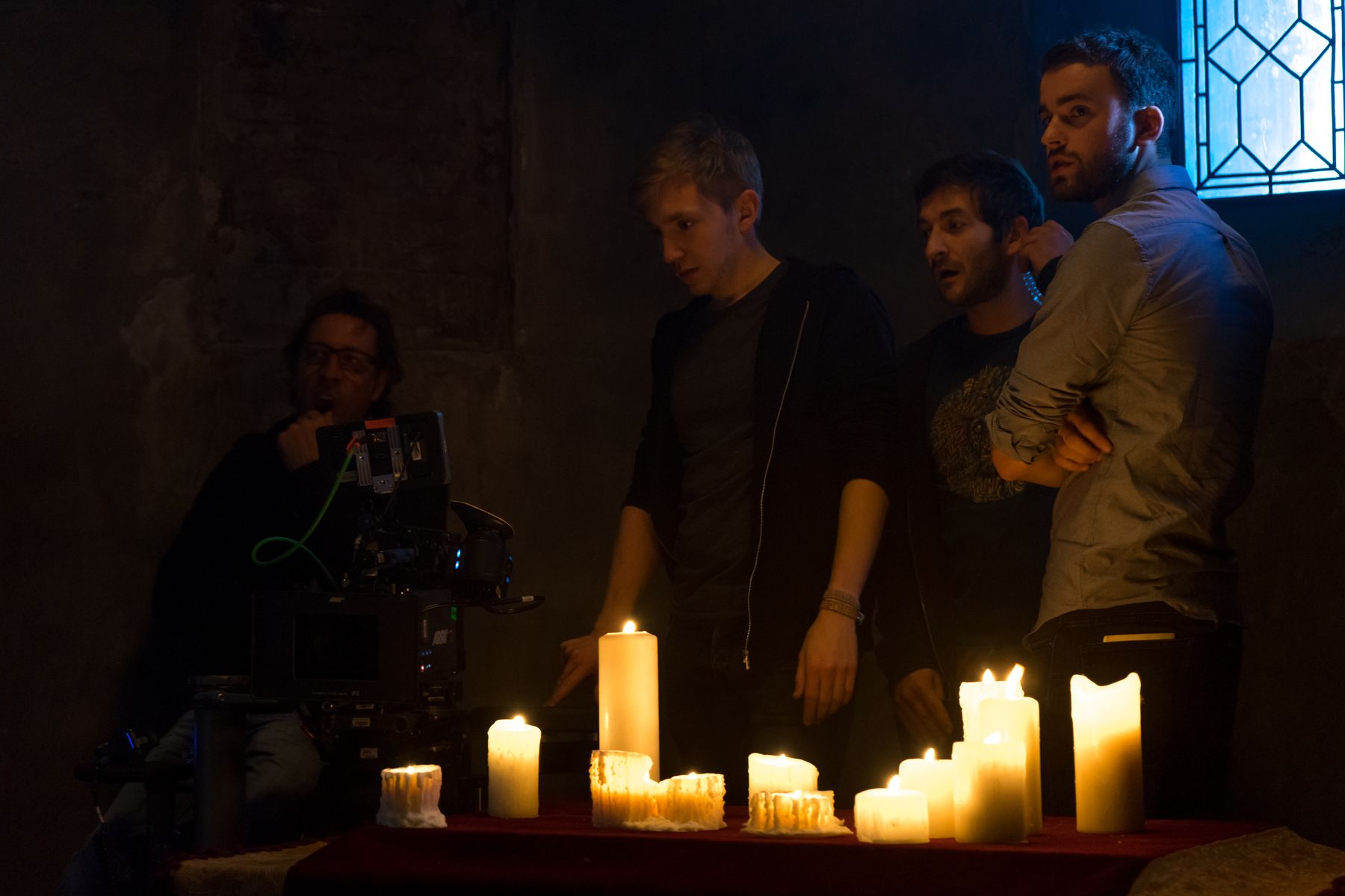 Behind the scenes