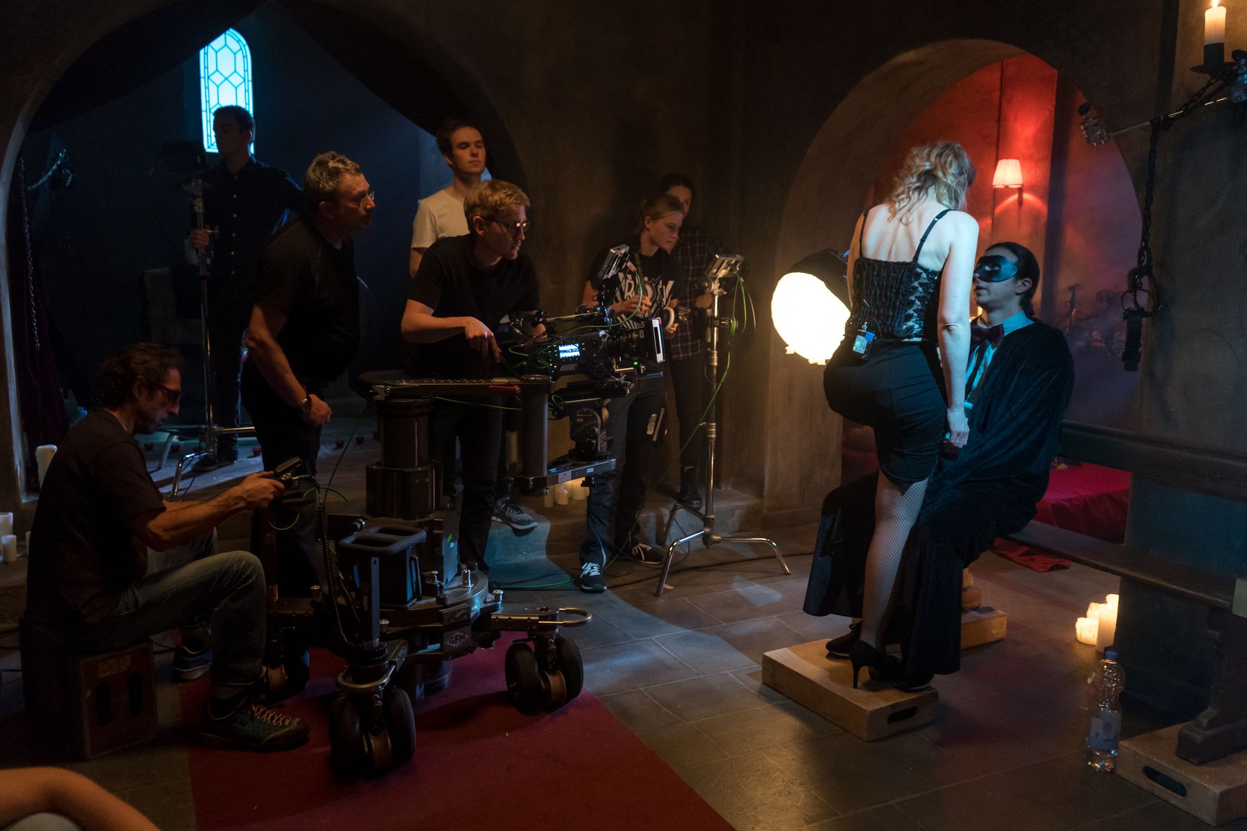 Behind the scenes