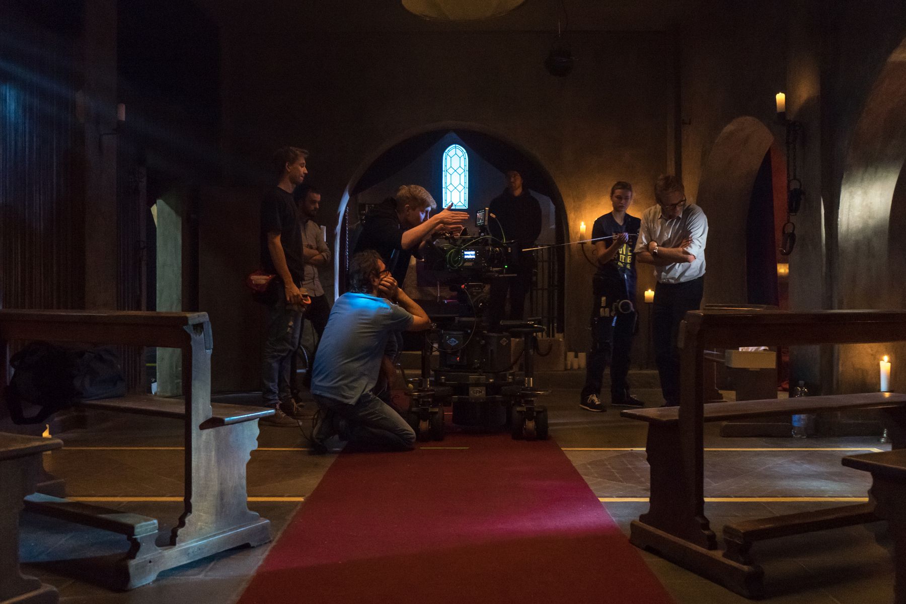 Behind the scenes