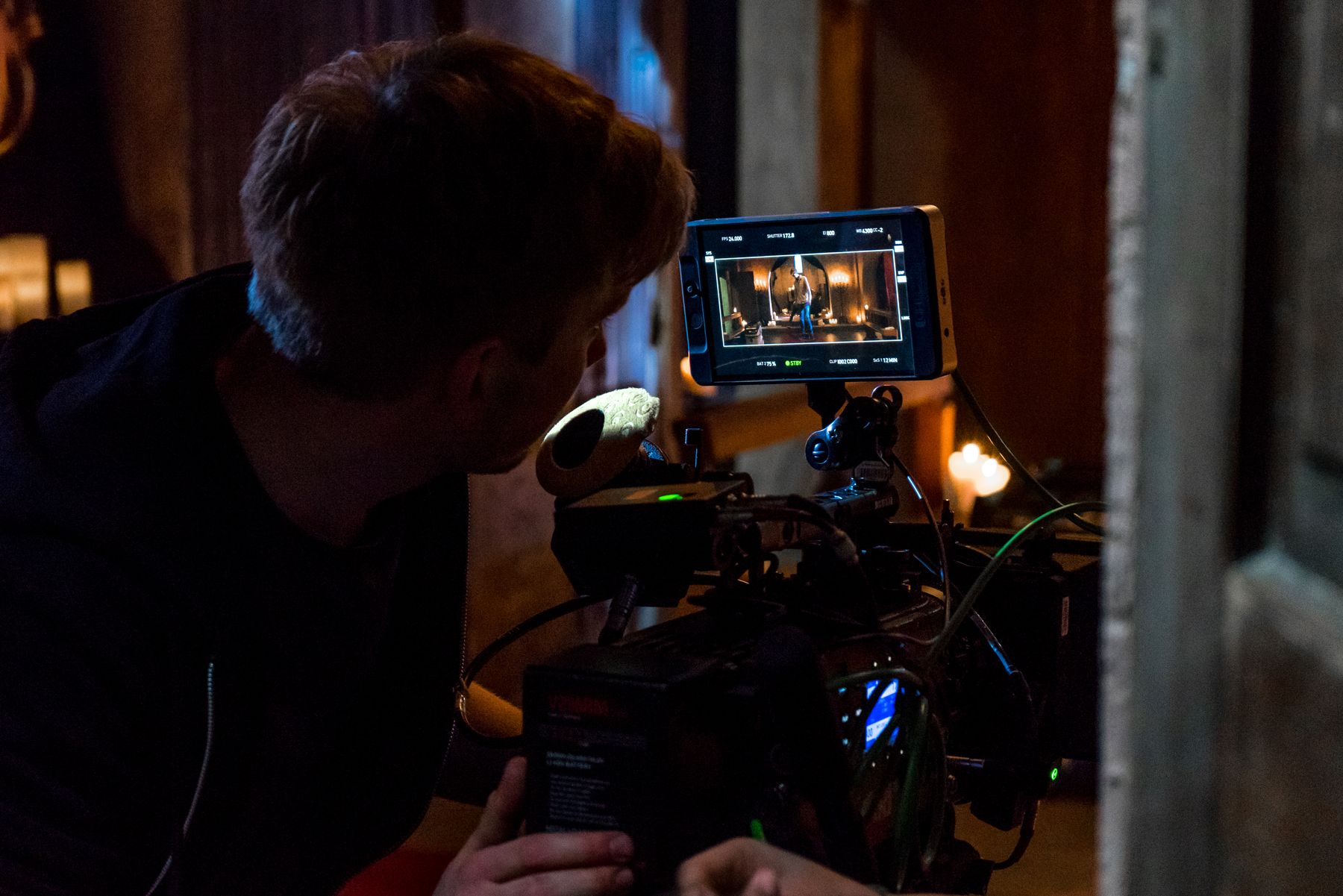 Behind the scenes