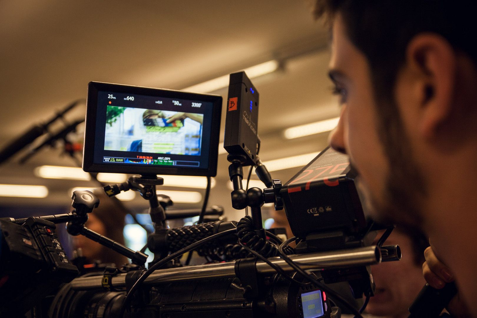 True behind the scenes